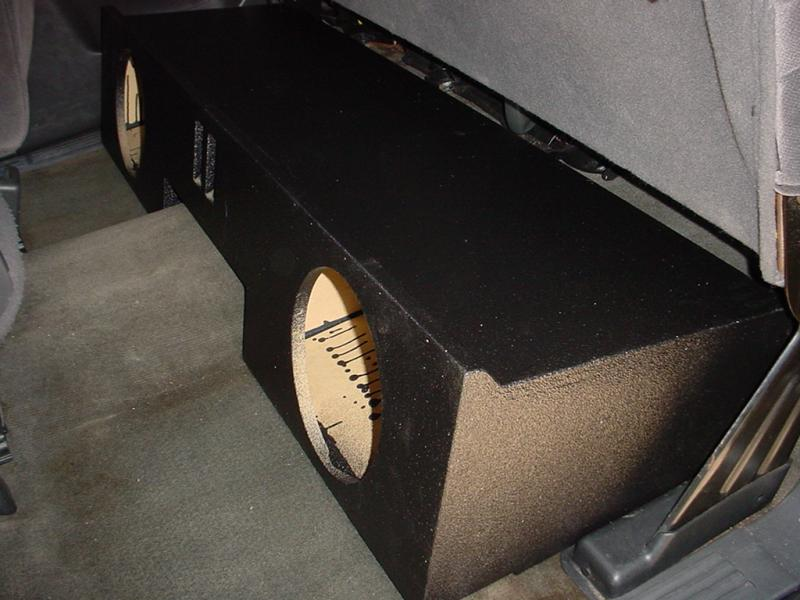 2000 silverado subwoofer store box